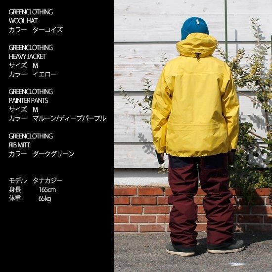 GREEN CLOTHING グリーンクロージング】HEAVY JACKET (カーキ)(ヘビー