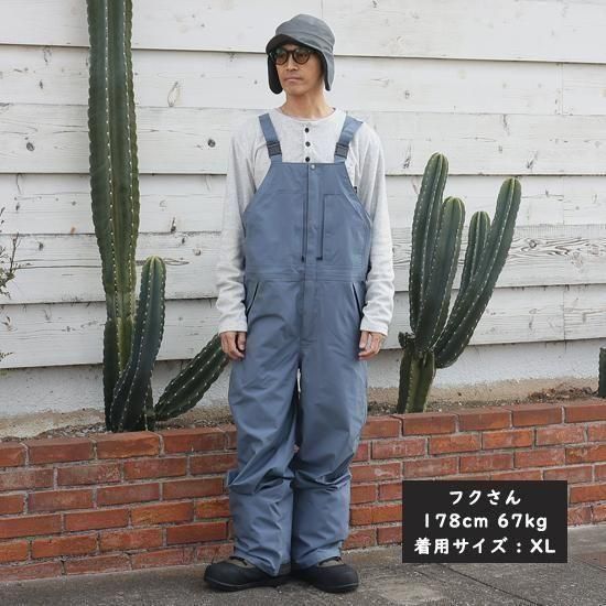 GREEN CLOTHING｜BIB PANTS DARK BROWN