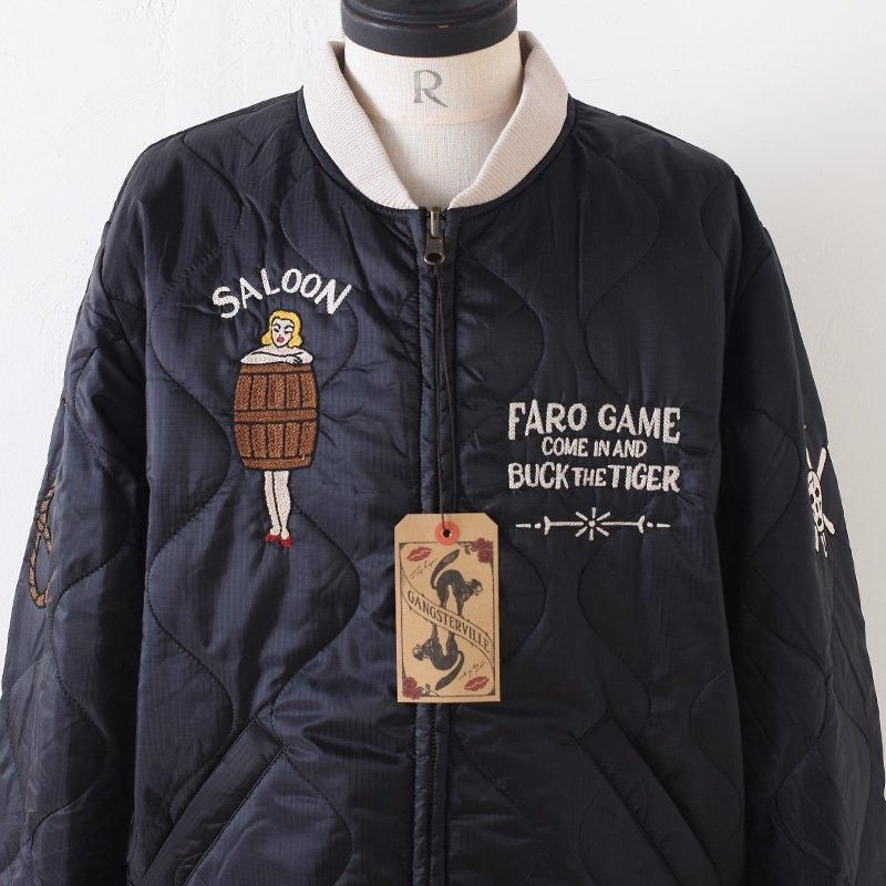 GANGSTERVILLE | TIGER ALLEY キルティングジャケット - GENBA ONLINE