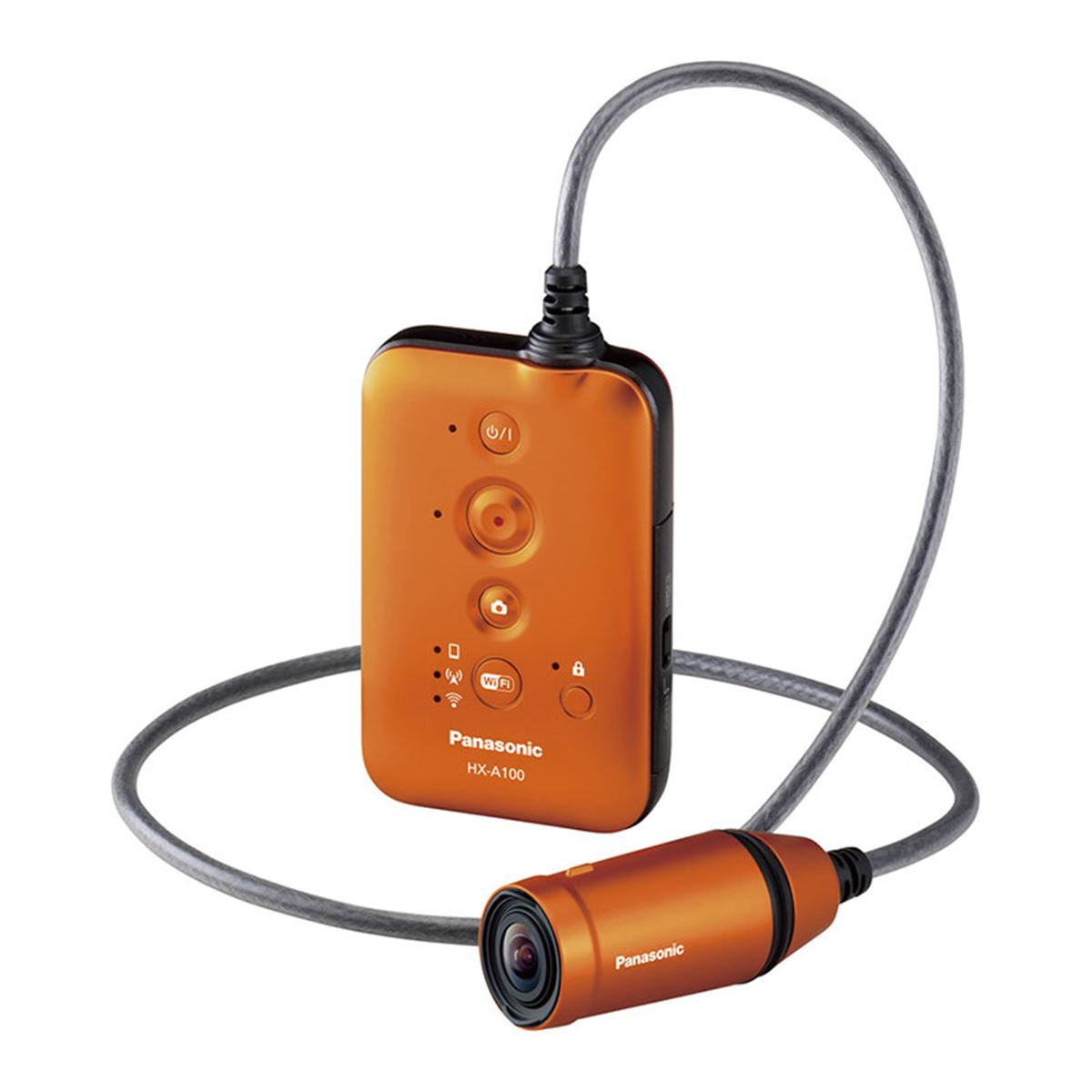 未使用品 Panasonic HX-WA2 ビデオカメラ サンシャインオレンジ