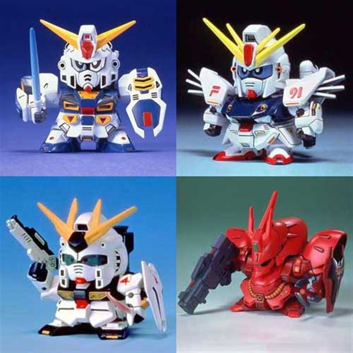 懐かしい顔”の「BB戦士」ニューガンダムなど、オンライン販売のライン