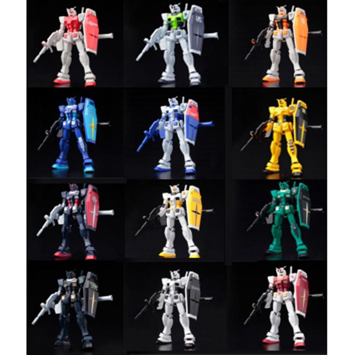 RX-78-2とプロ野球12球団がコラボ、「ガンダム40周年」でガンプラ発売