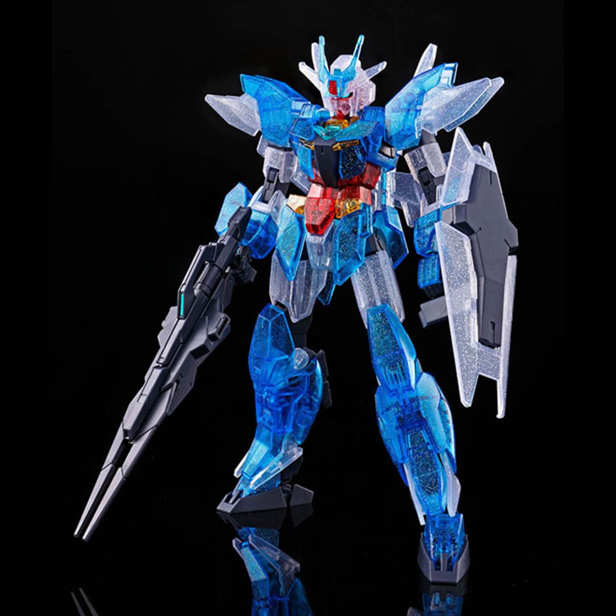 バンダイ、ラメ入りクリアカラーの「アースリィガンダム」ガンプラを
