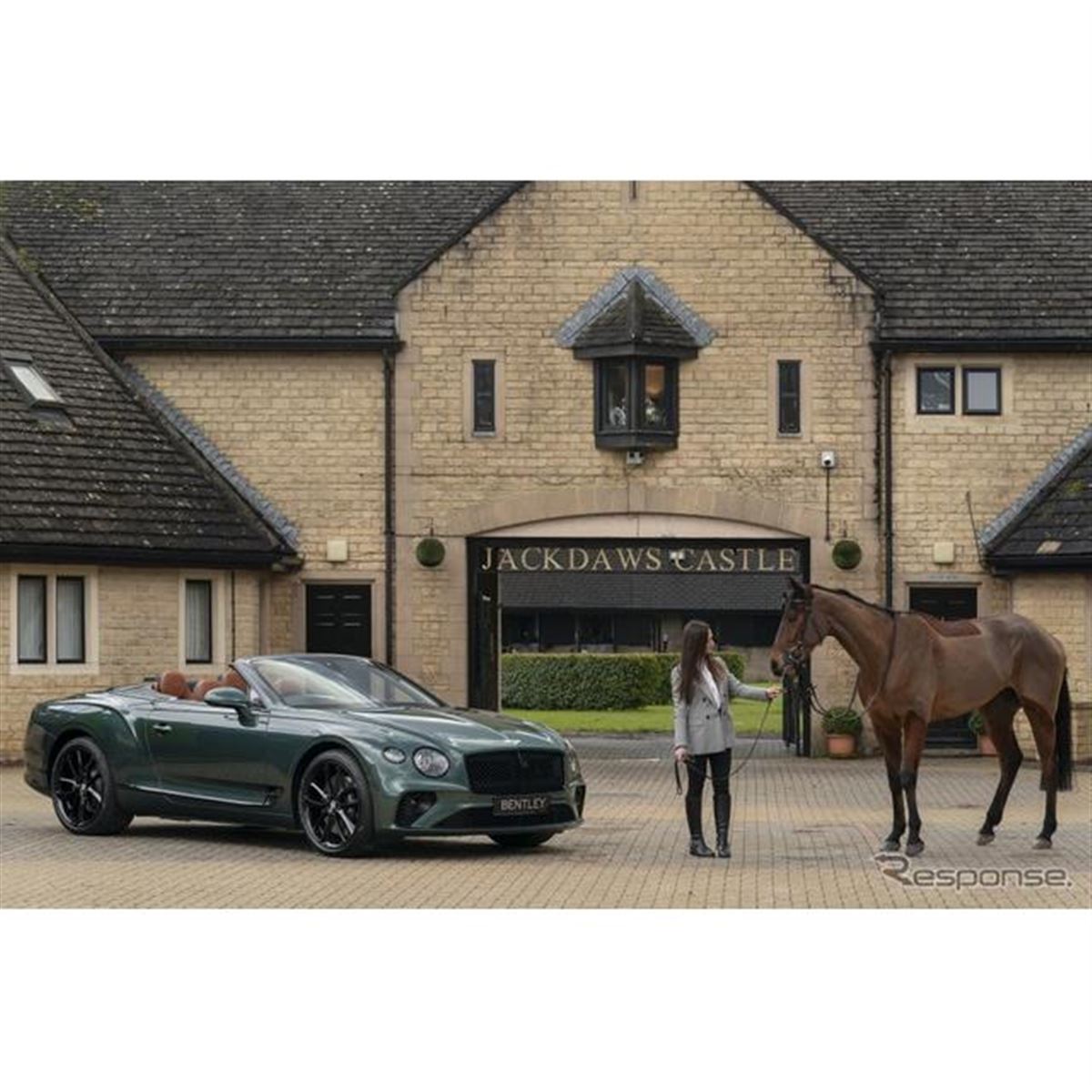 ベントレー コンチネンタルGTコンバーチブル 新型、乗馬がテーマの