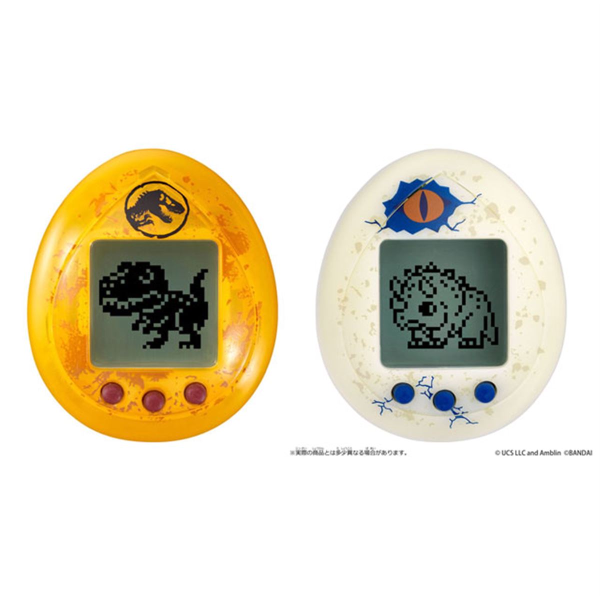 バンダイ、最新作「ジュラシック・ワールド」コラボの「たまごっち」を