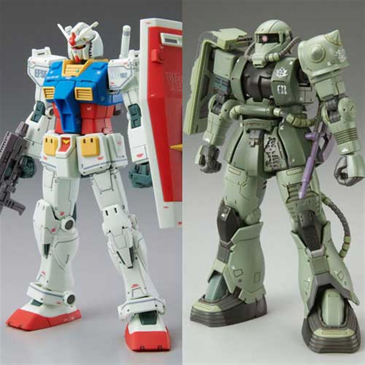 ガンプラ「RX-78-02（ククルス・ドアンの島版）」「ドアン専用ザク」が