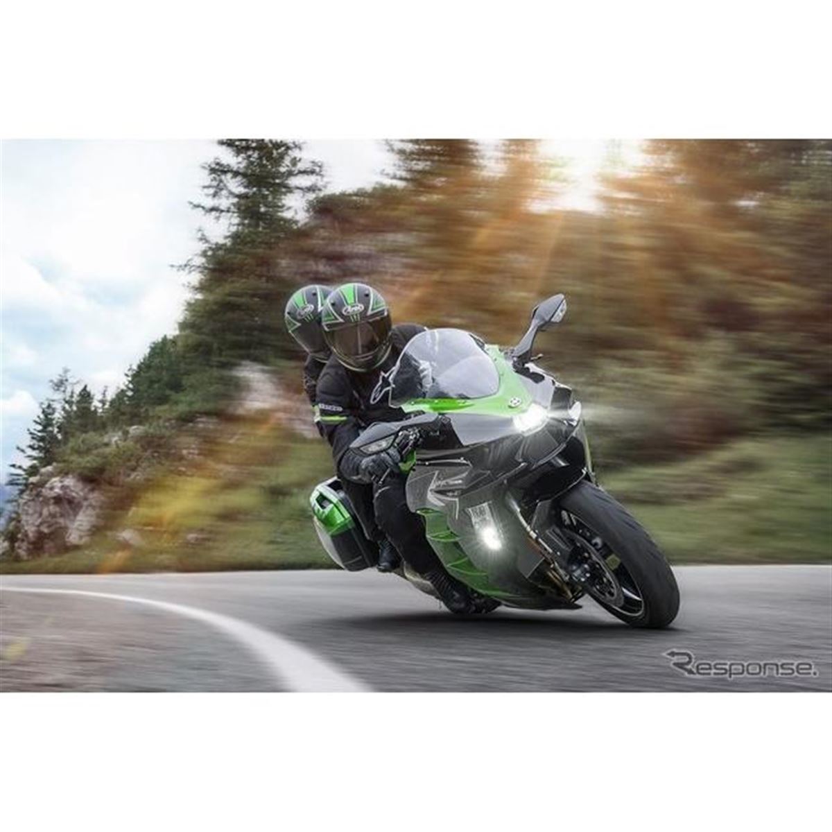 カワサキ 新型Ninja H2 SX発売へ、ボッシュの先進運転支援システム搭載