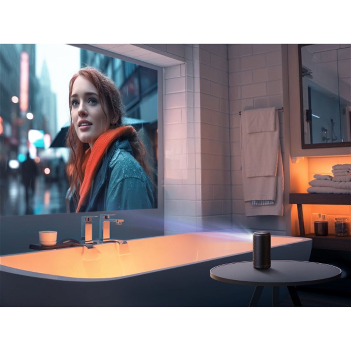 Anker、Google TV搭載のモバイルプロジェクター「Nebula Capsule 3