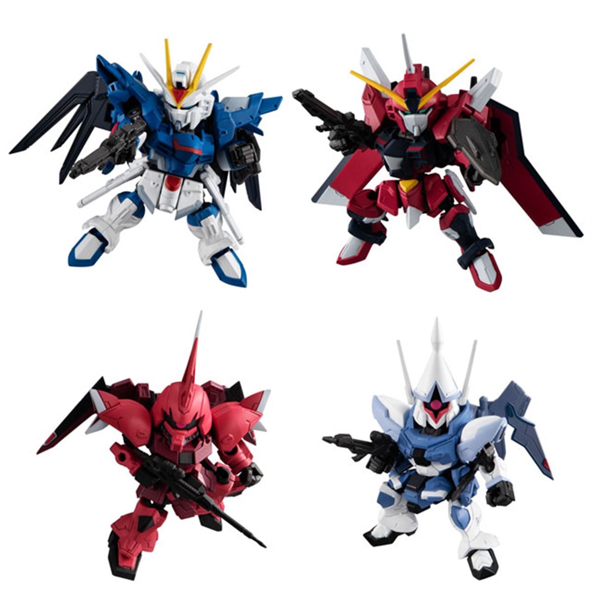 機動戦士ガンダムSEED FREEDOM」の4機体が登場、食玩「MOBILITY JOINT