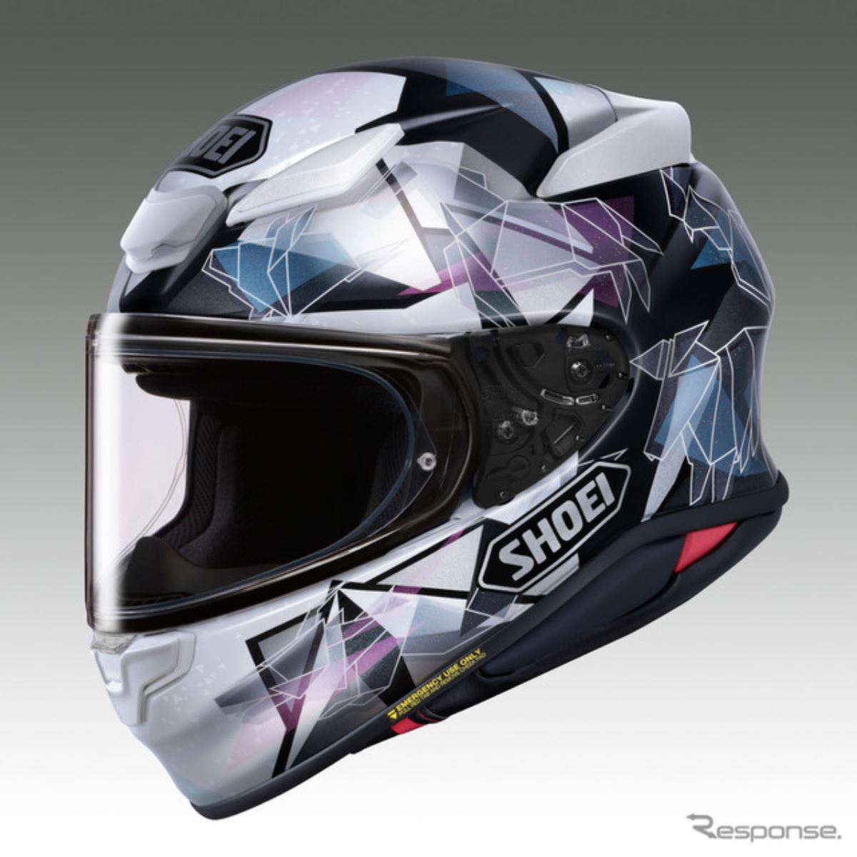 SHOEIのピュアスポーツフルフェイス『Z-8』に新グラフィック「オリガミ