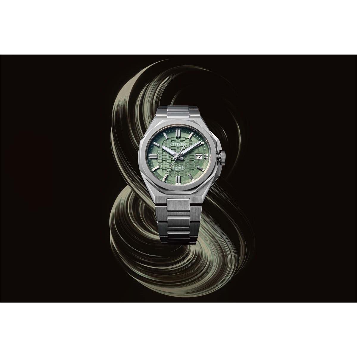 シチズン シリーズエイトから、40mmを切るケースサイズを採用した薄型