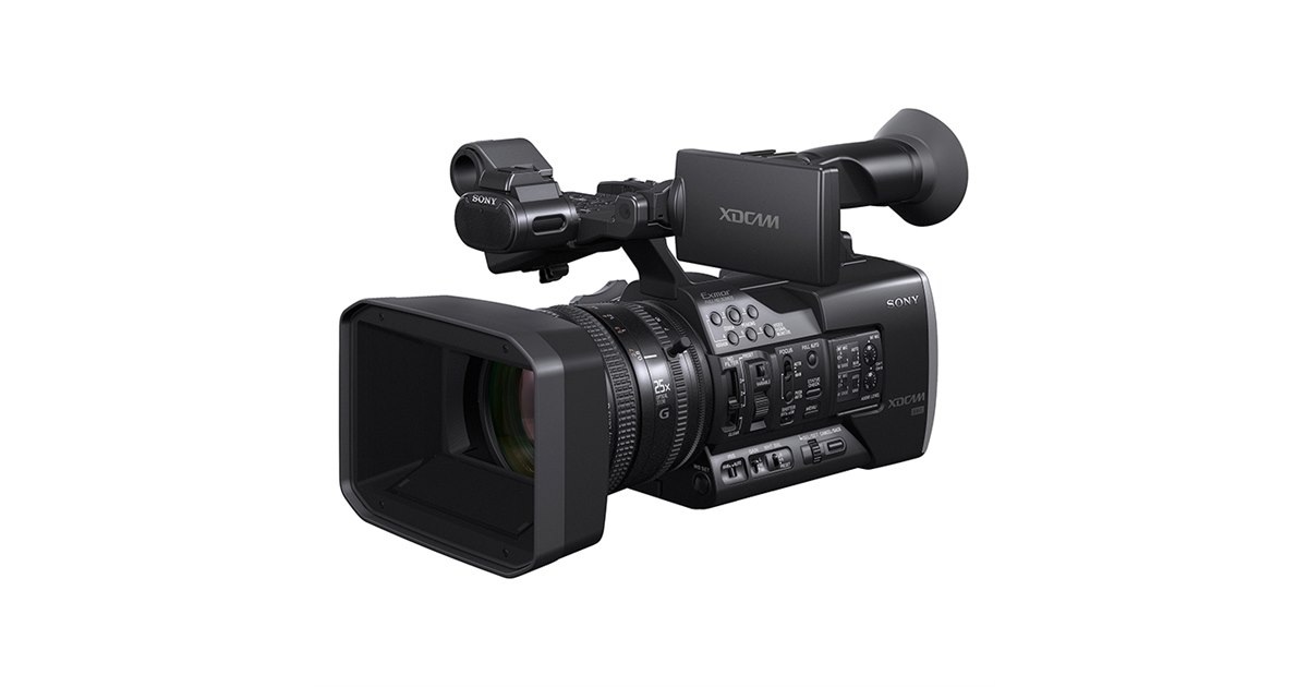 ソニー、広角26mm/光学25倍のGレンズを搭載した業務用ビデオカメラ