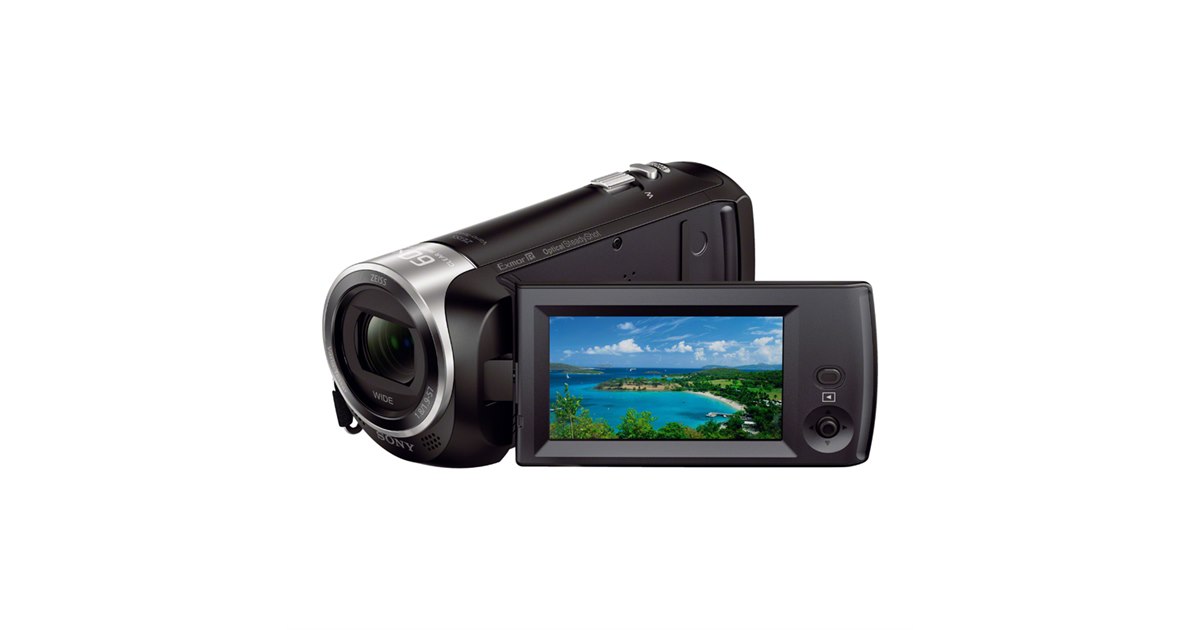 ソニー、バッテリー込みで重さ215gの軽量ハンディカム「HDR-CX470
