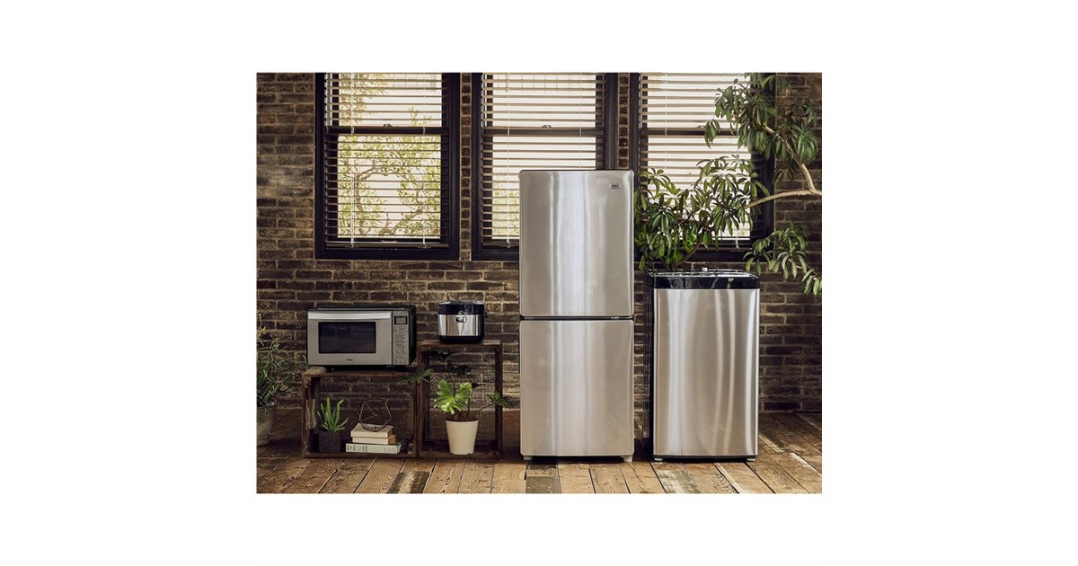 ハイアール、ステンレス調で統一したコンセプト家電「URBAN CAFE