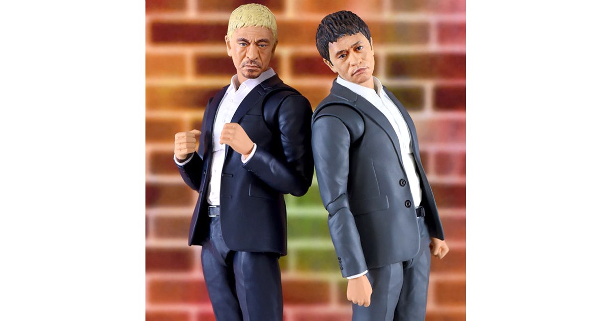 ダウンタウン」浜田雅功＆松本人志のリアルなフィギュア、各6,480円