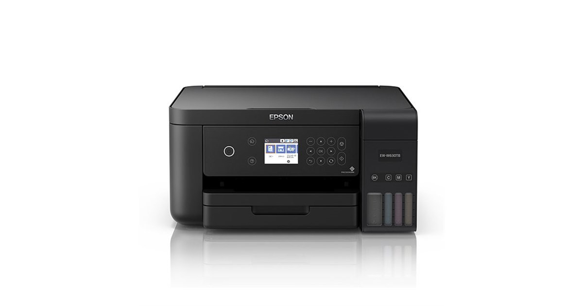 エプソン、ホワイトカラーを採用したエコタンク搭載プリンターなど6