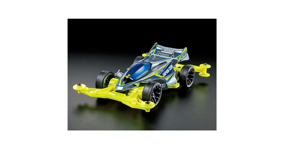 ジャパンカップ2020」ステッカー付き、ミニ四駆「ネオVQS」メモリアル