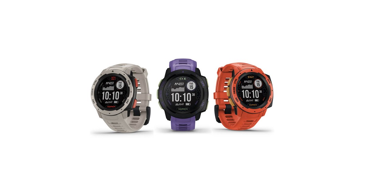 ガーミン、「エヴァ」初号機/2号機/NERVモデルのタフネスGPSウォッチ