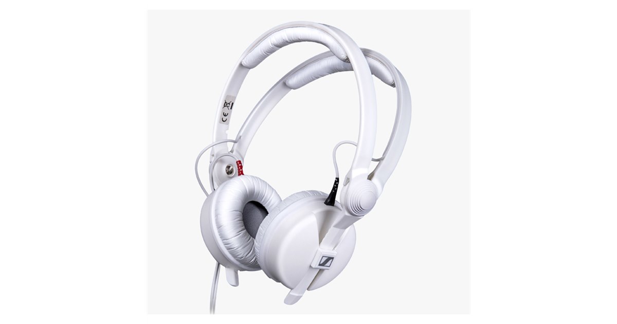 ゼンハイザー、オンイヤーDJヘッドホン「HD 25」に数量限定ホワイト