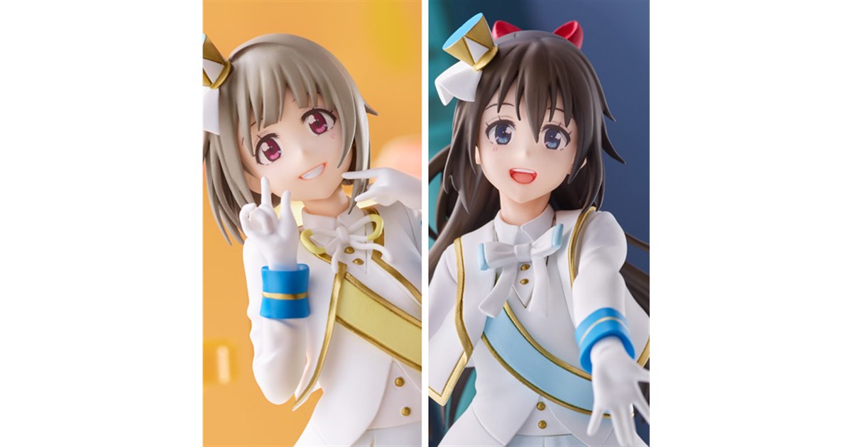 ラブライブ！」虹ヶ咲学園の中須かすみ＆桜坂しずくがフィギュア化