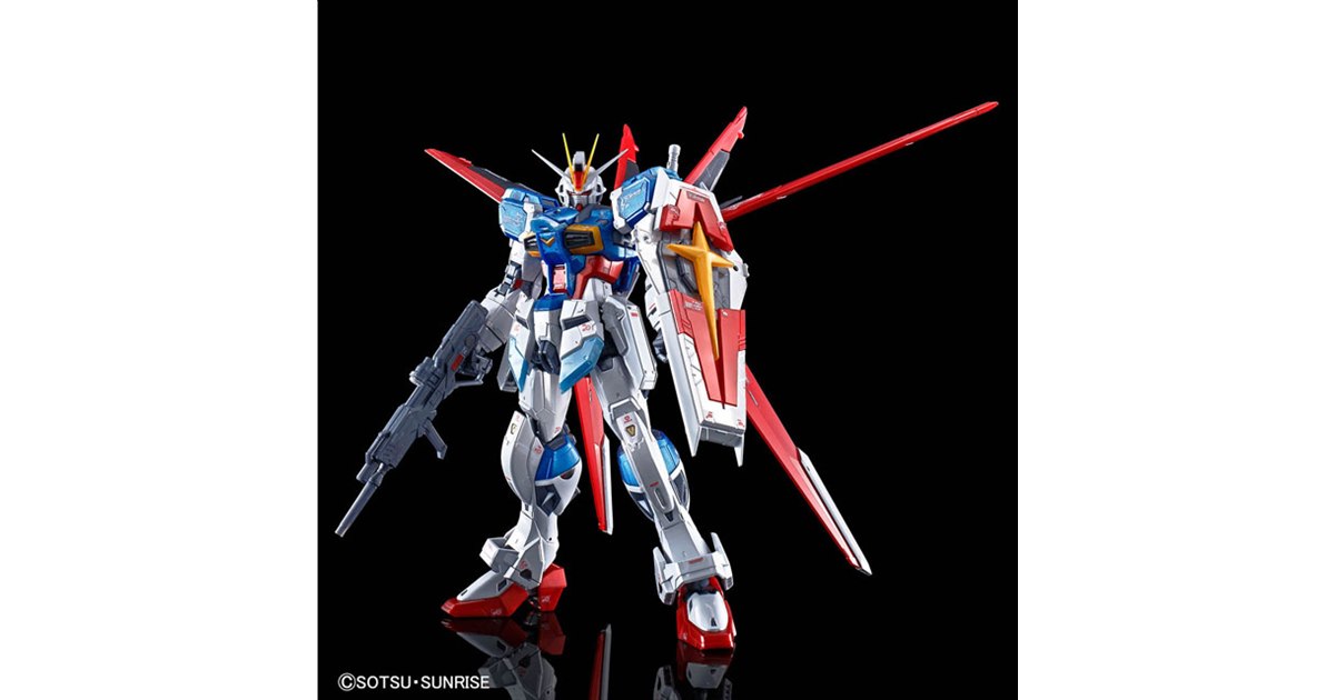 チタニウムフィニッシュ加工の「RG 1/144 フォースインパルスガンダム