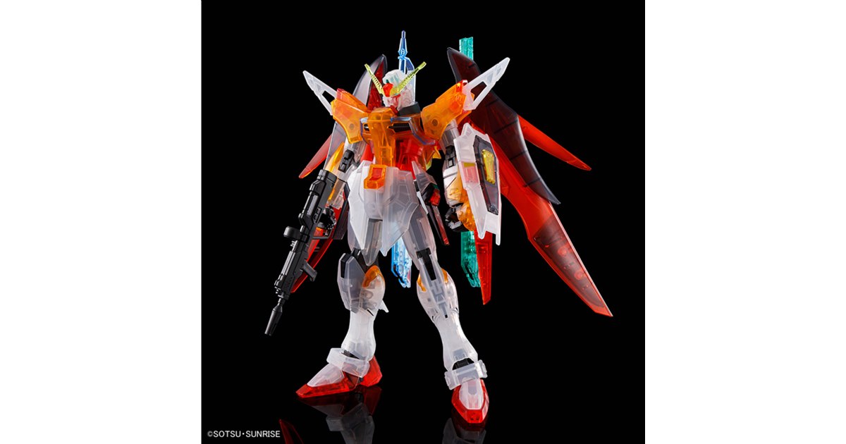 限定クリアガンプラ「HG 1/144 デスティニーガンダム（ハイネ専用機