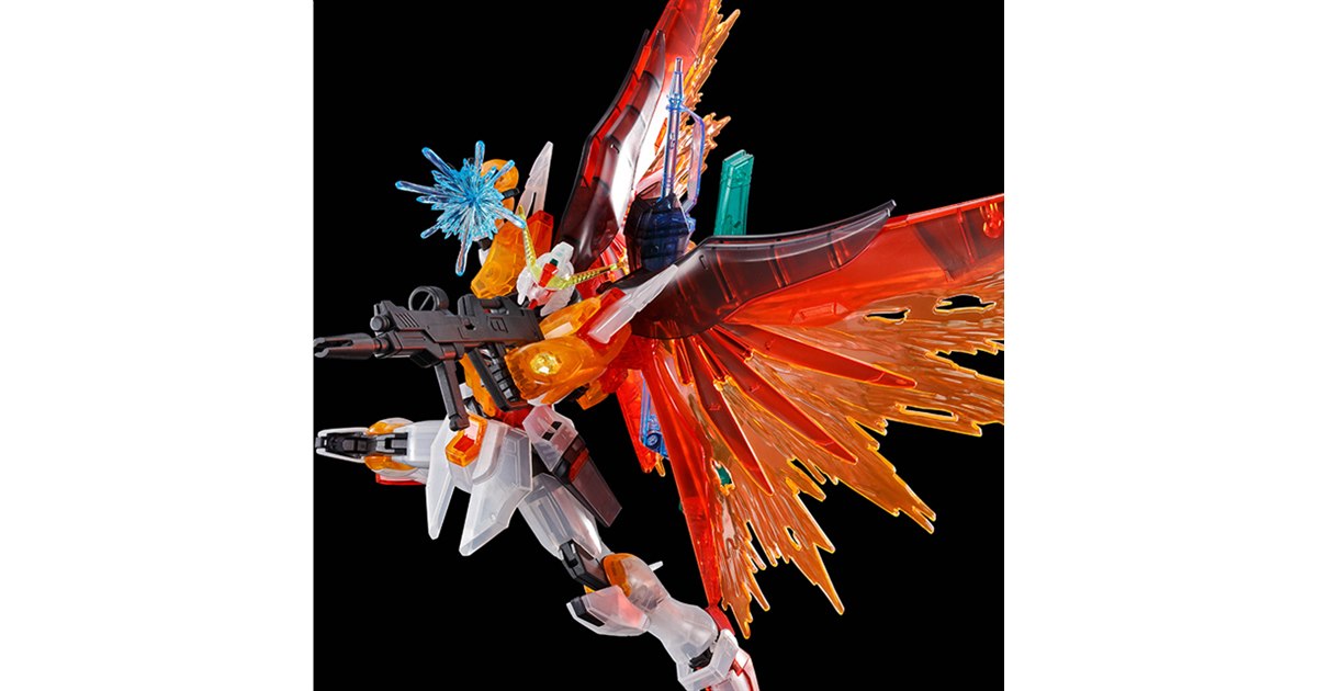 クリアカラーの「HG デスティニーガンダム（ハイネ専用機）」限定