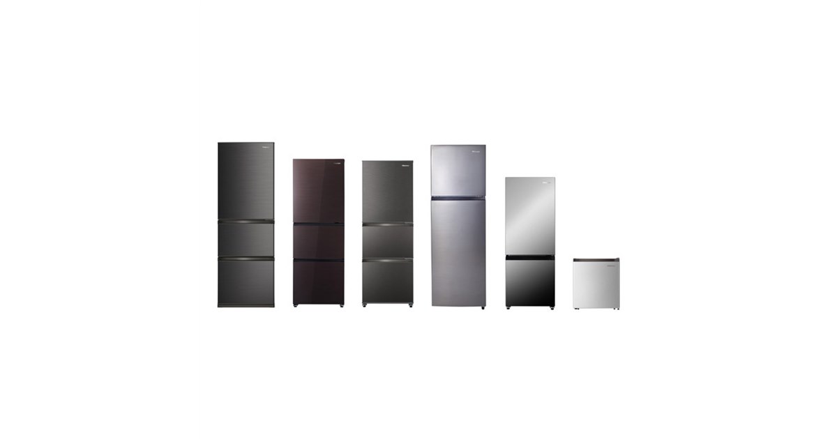 ハイセンス、最短90分で急速製氷できる冷凍冷蔵庫「HR-D3602S」など6