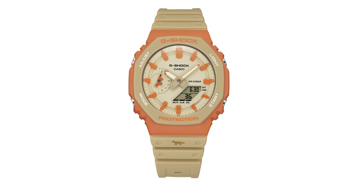 カシオ、パリの雰囲気にアレンジした「G-SHOCK」コラボモデル「GA