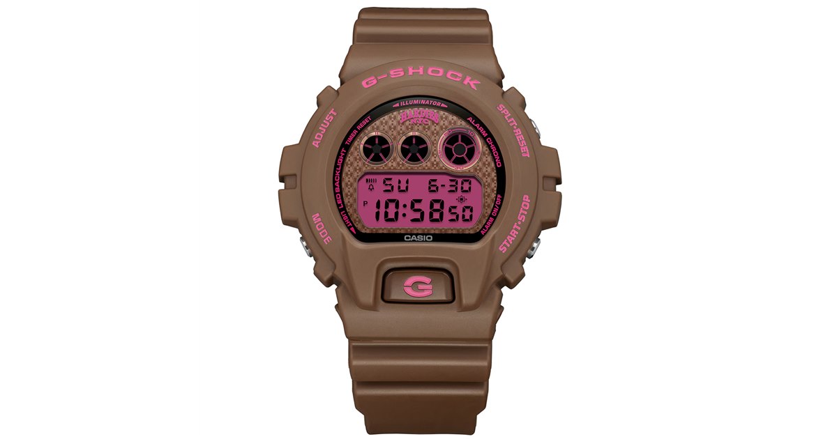 カシオ、HARDIES NYCとコラボした「G-SHOCK DW-6900HH-5JR」 - 価格.com