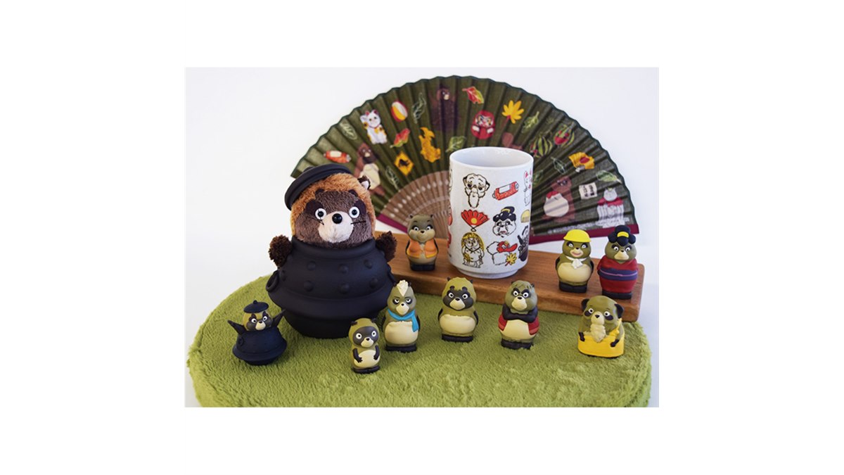 9種類集めたい、「平成狸合戦ぽんぽこ」の正吉やぽん吉などの指人形