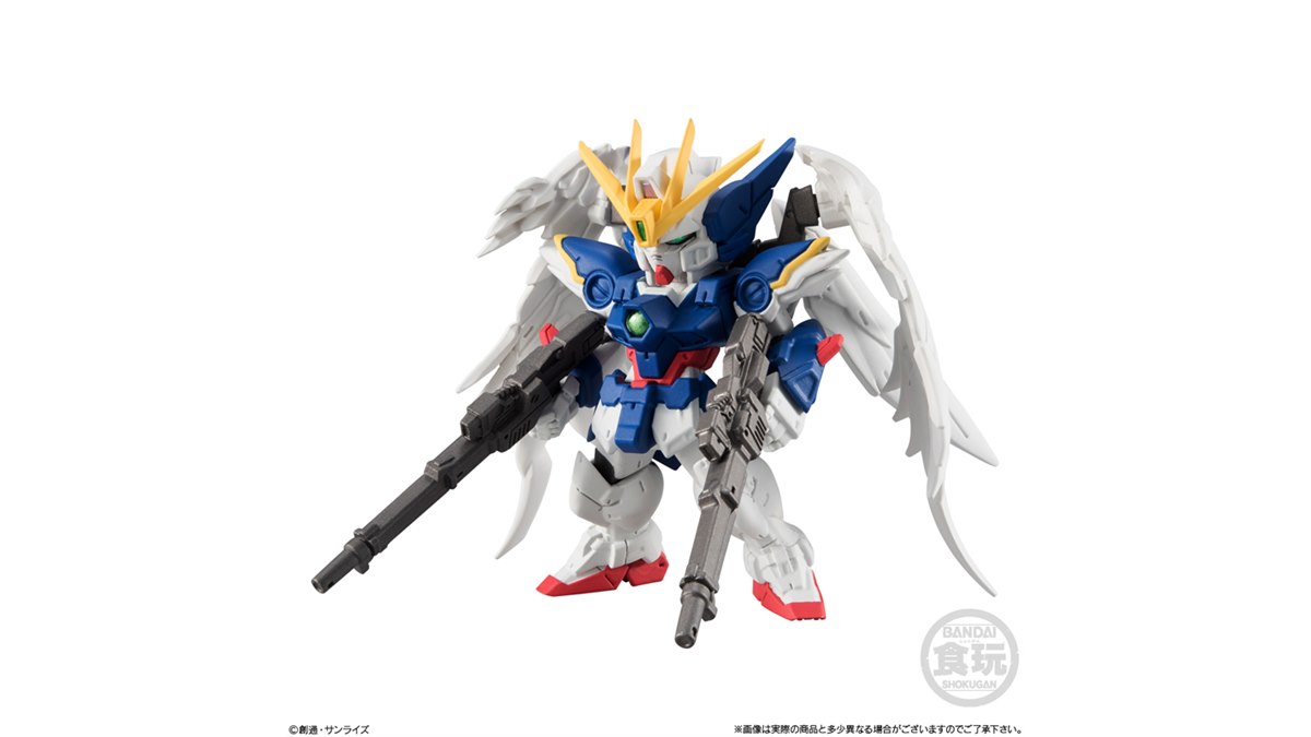ウイングガンダムゼロ EW版など全6種、「FW GUNDAM CONVERGE」11弾