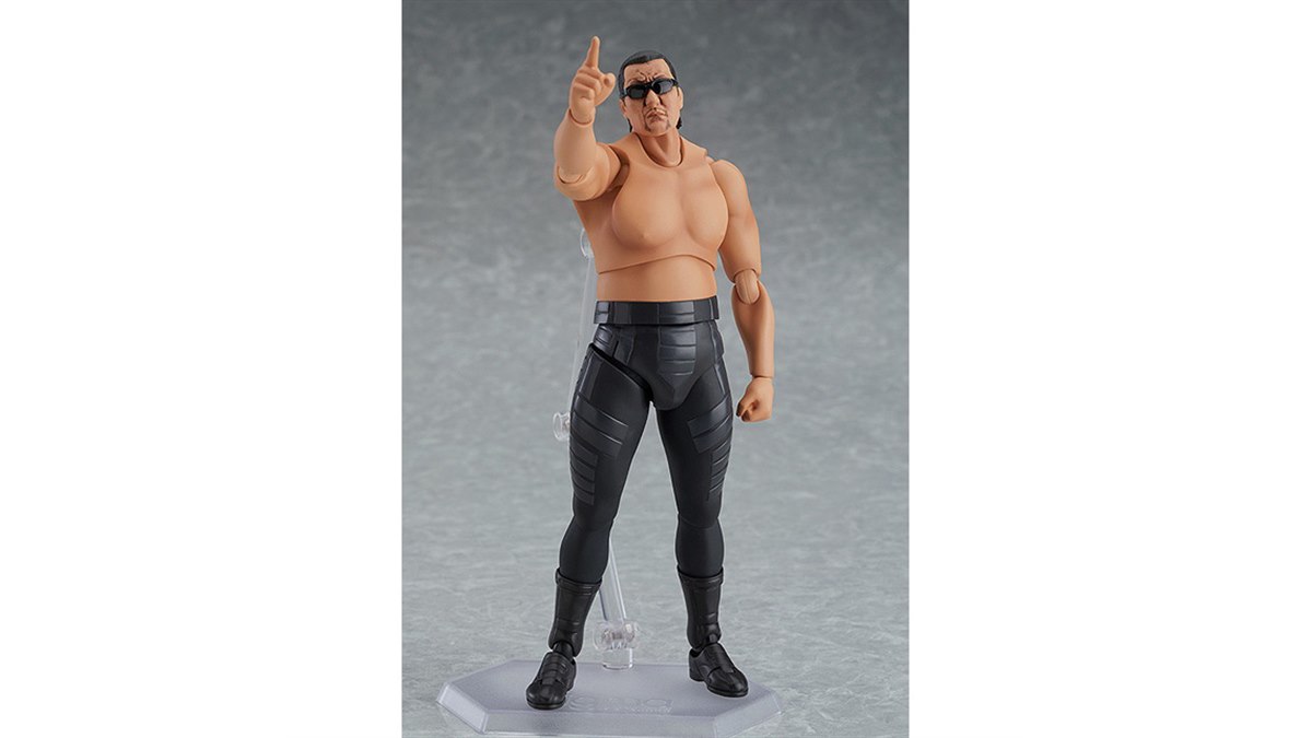 黒のカリスマ”プロレスラー・蝶野正洋を再現した「figma 蝶野正洋