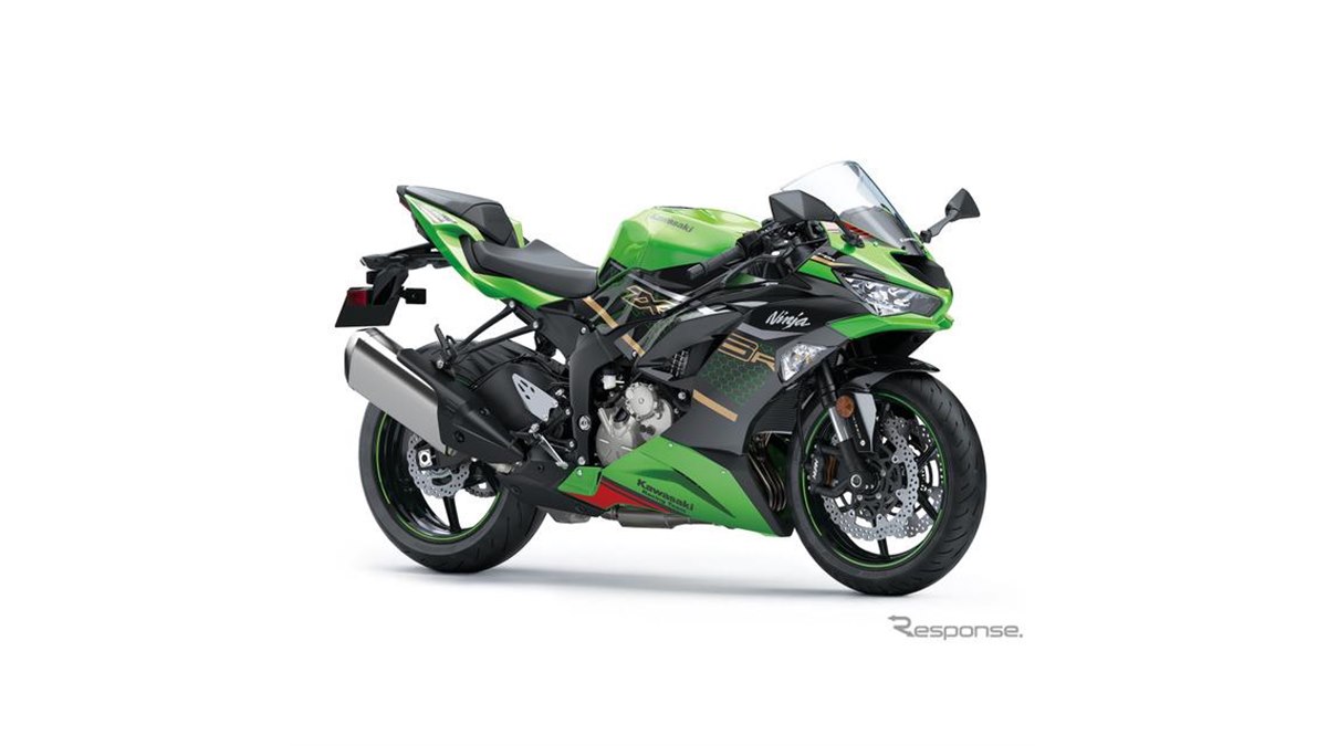 カワサキ Ninja ZX-6R など、カラー＆グラフィックを変更 11月15日発売