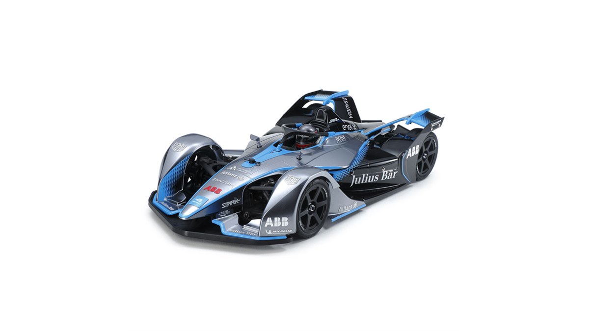 タミヤ、チャンピオンシップカラー用ステッカー付き「フォーミュラE