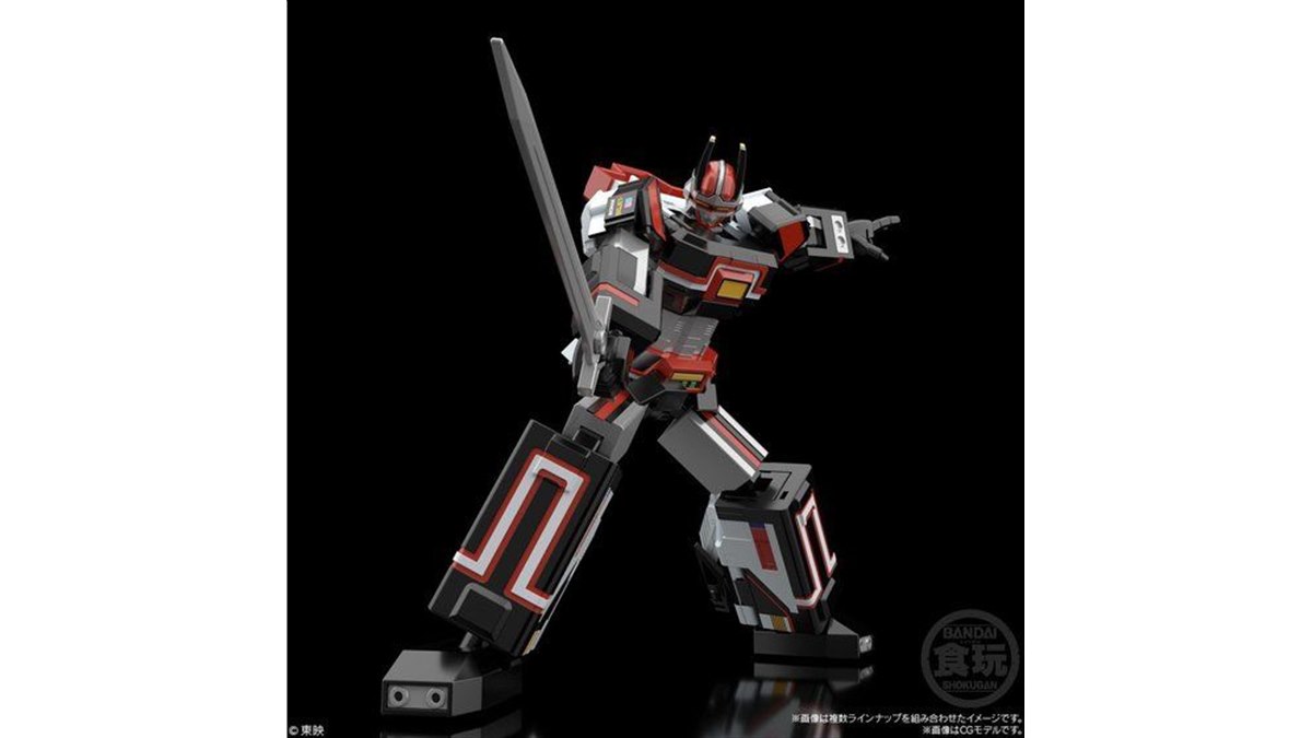 バンダイ、「超電子バイオマン」バイオロボのスーパーミニプラ2個入り