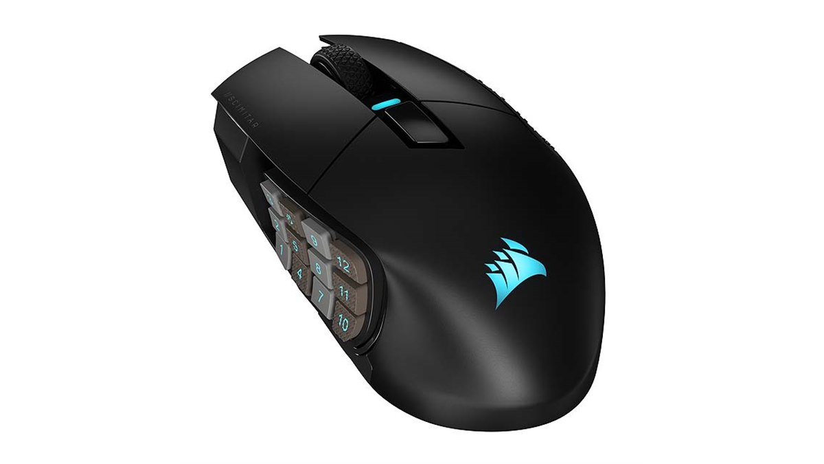 Corsair、ゲーミングマウス「SCIMITAR ELITE WIRELESS」を9/1発売