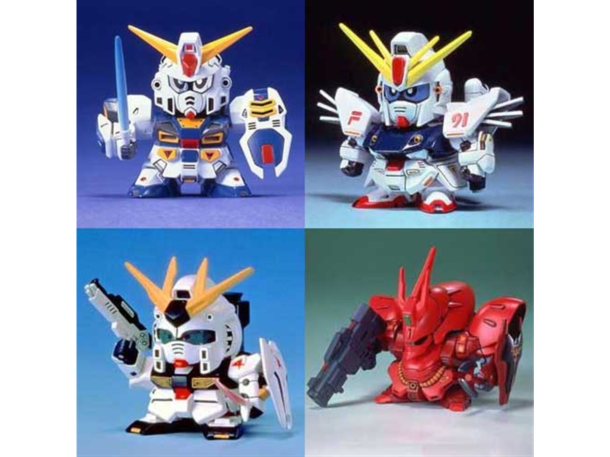 懐かしい顔”の「BB戦士」ニューガンダムなど、オンライン販売のライン