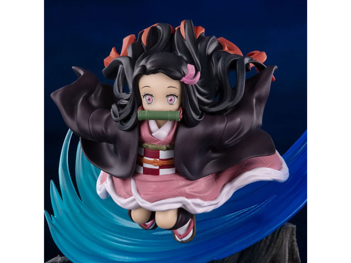 鬼滅の刃」斬撃をぴょんと避ける禰豆子フィギュア、軽やかに注目1位へ