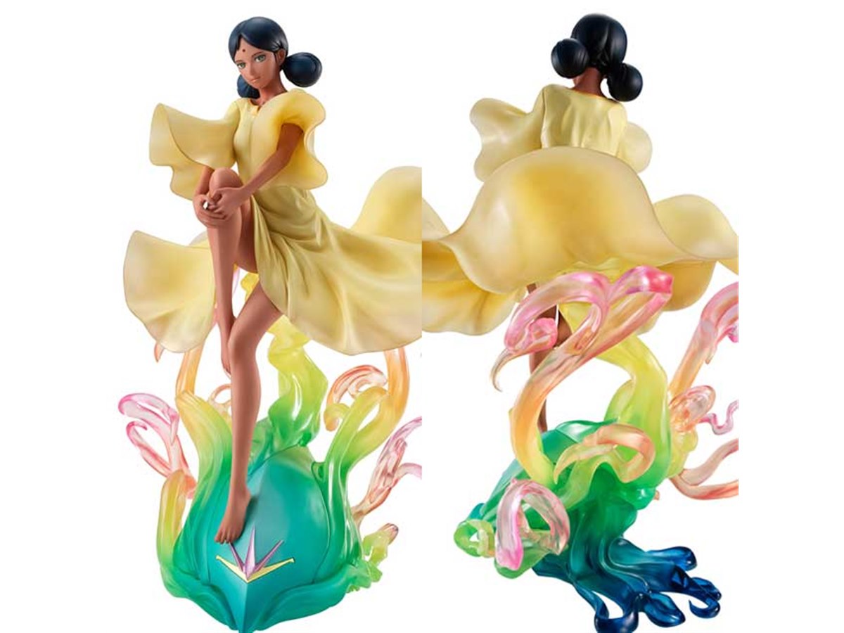 機動戦士ガンダム」ララァ・スンを“無重力空間で座るポーズ”で立体化