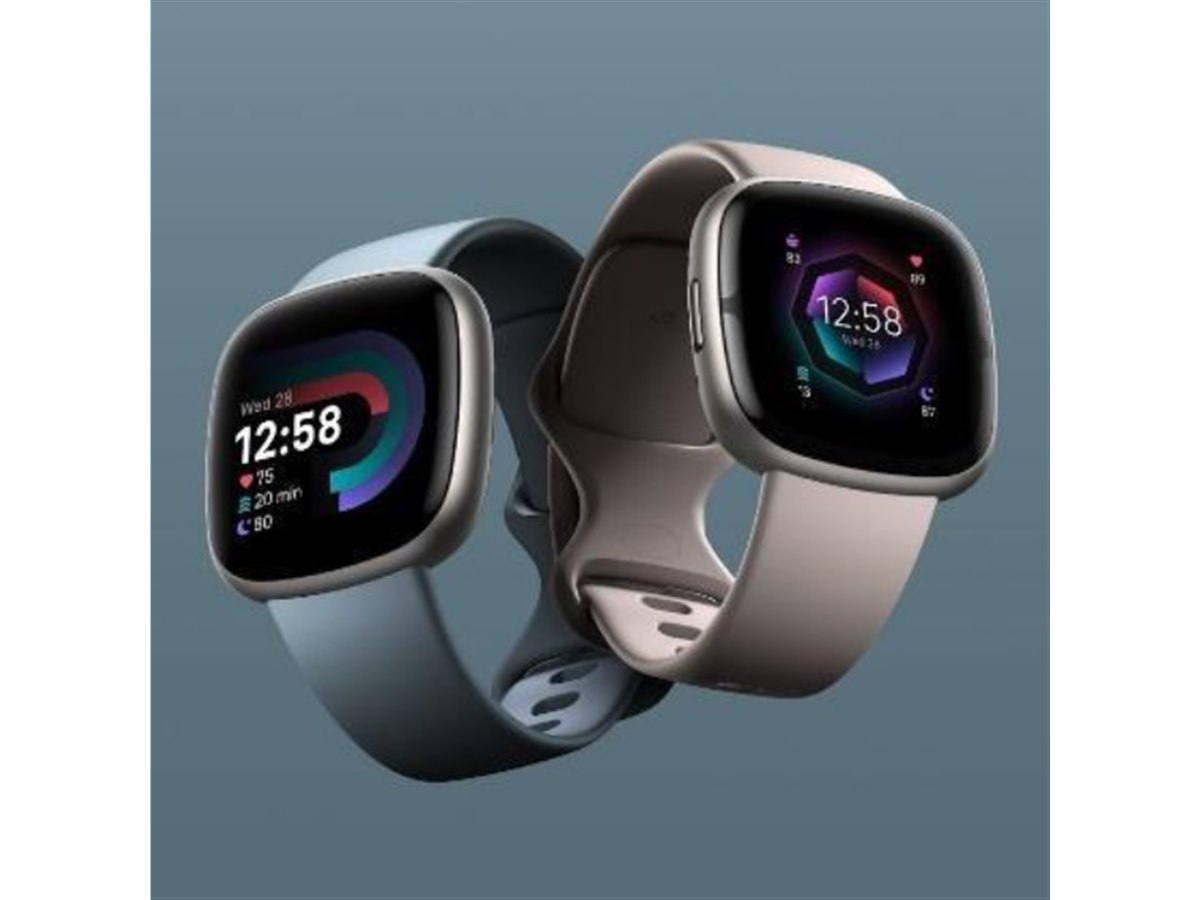 Fitbitより新スマートウォッチ2機種、ストレス管理に対応した「Sense 2