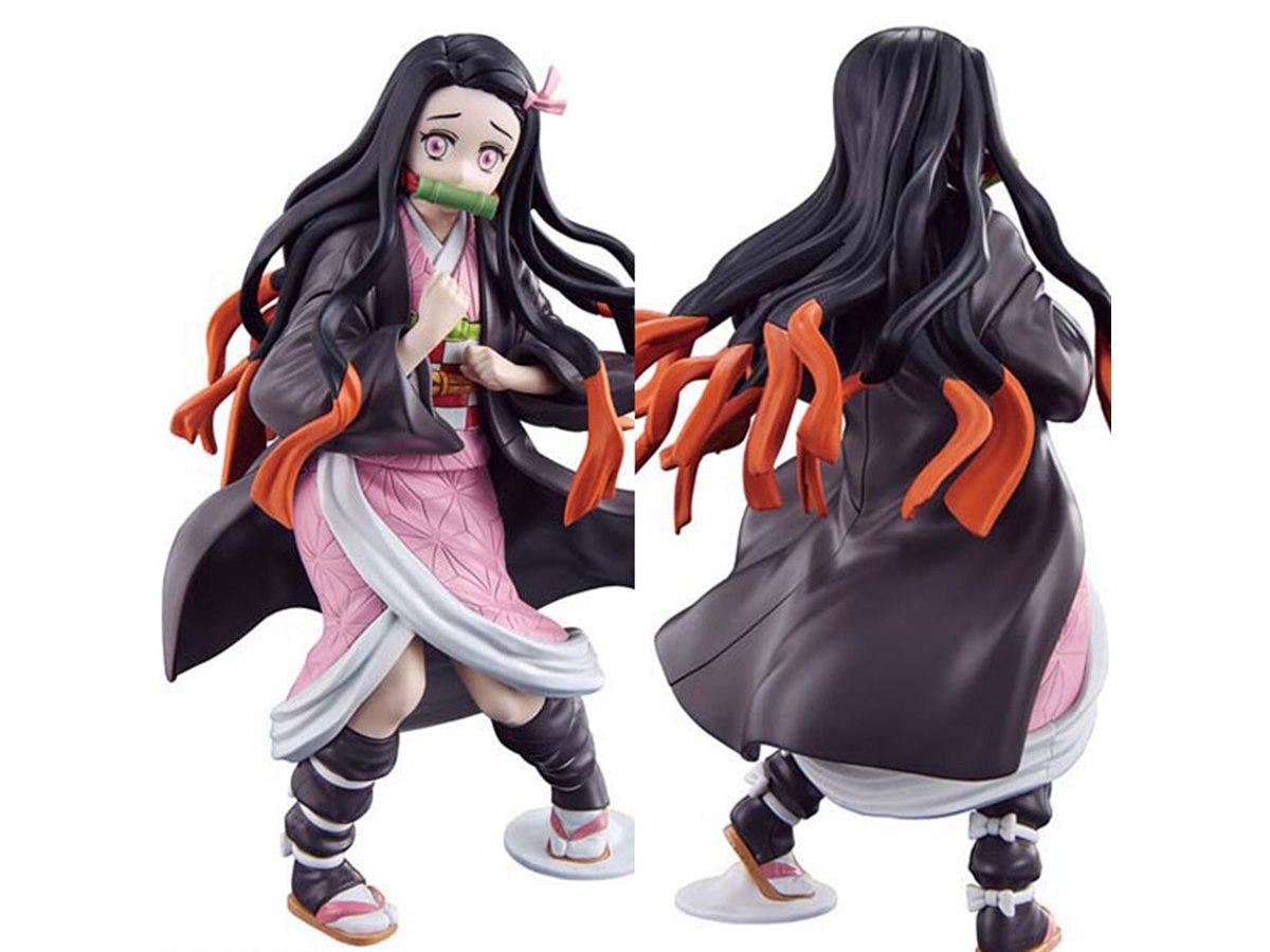 鬼滅模型「竈門禰豆子」が本日5/27発売、毛先の色分けは塗装済みパーツ