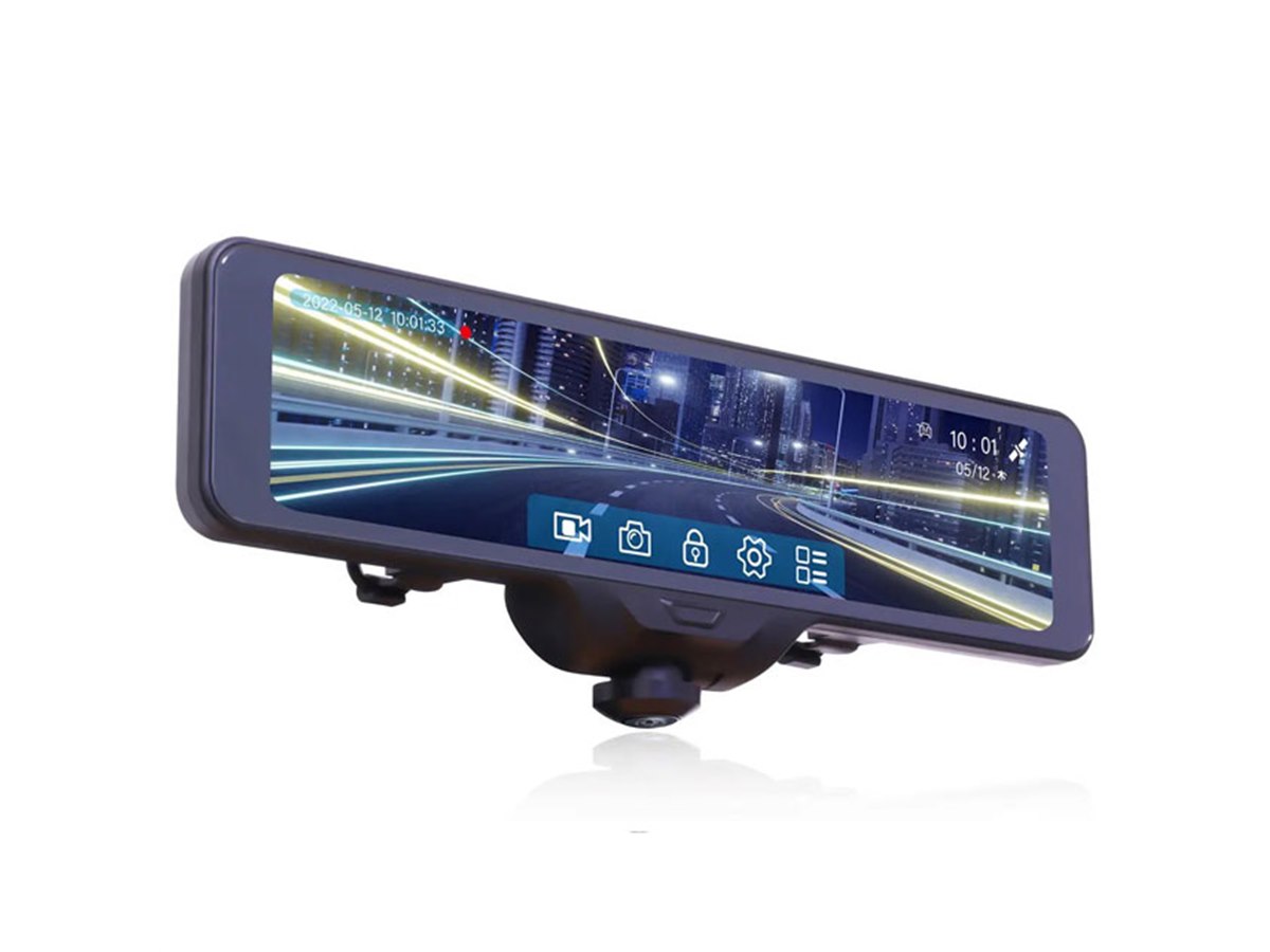 KEIYO、駐車監視搭載のスマートミラー型ドライブレコーダー「AN