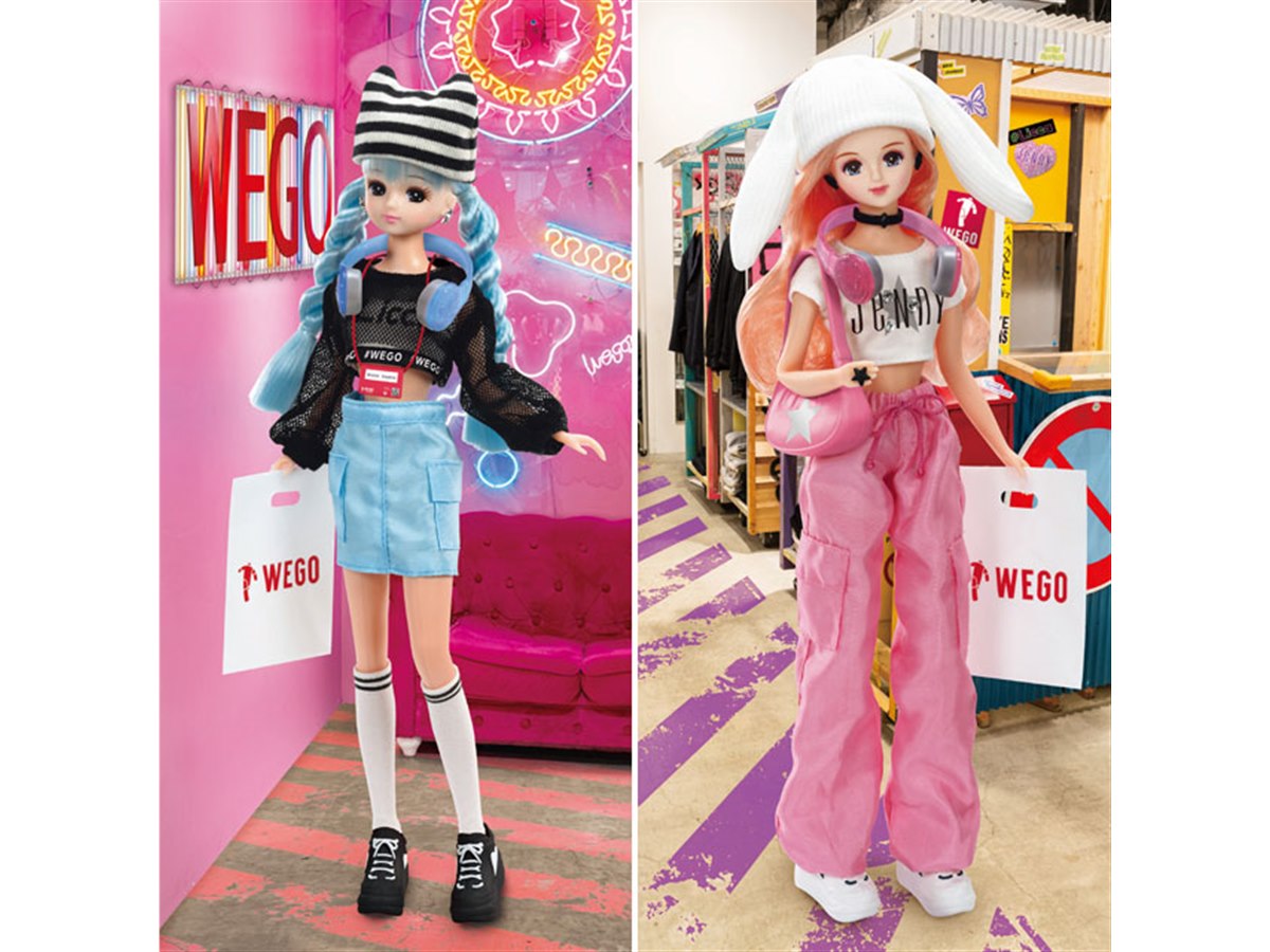 ティーンのトレンドファッションを取り入れた「#Licca #WEGO リカ