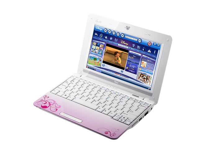 ASUS、Eee PCディズニーモデル「Disney netbook」 - 価格.com