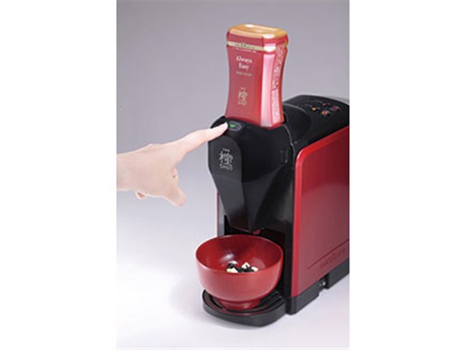 マルコメ、オリジナル家庭用みそ汁サーバー「椀ショット 極」 - 価格.com