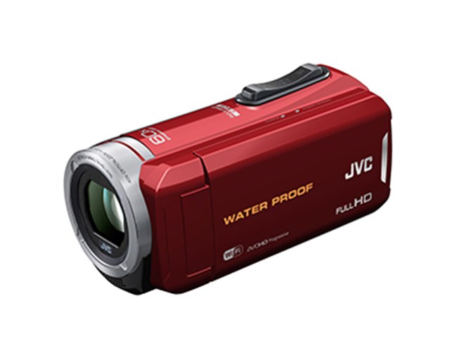 JVC、大容量バッテリー内蔵の全天候型ビデオカメラ「Everio GZ‐RX130