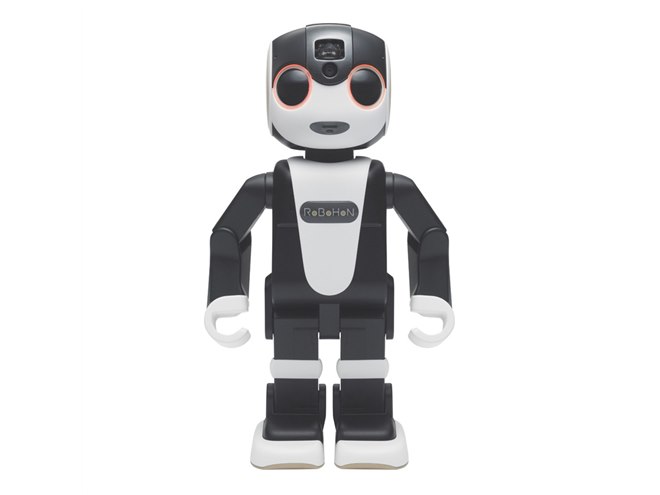 シャープ、高さ19.5cmのモバイル型ロボット電話「RoBoHoN」 - 価格.com
