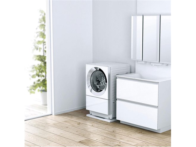 パナソニック、温水泡洗浄に2つのコースを新搭載 ななめドラム洗濯機