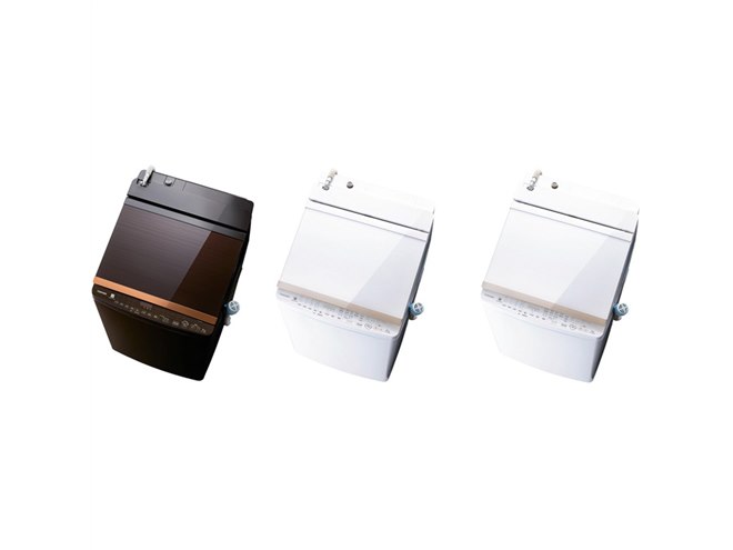 東芝、ウルトラファインバブルで繊維の奥の汚れを落とす洗濯機2モデル